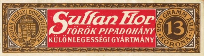 Sultan Flor török pipadohány 10.