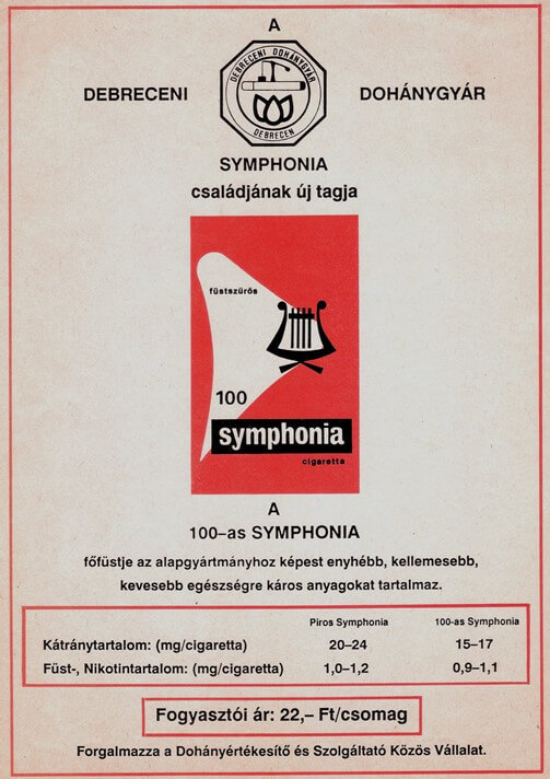 Symphonia cigaretta 4.