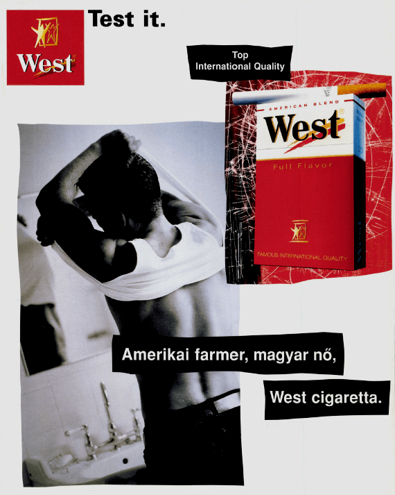 West cigaretta - 1996/3.