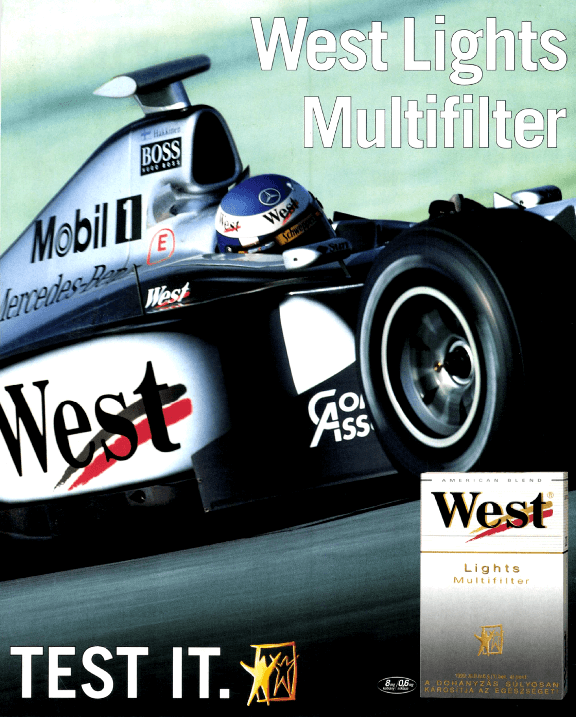 West cigaretta - 2001/1.