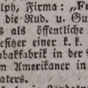1847. Fuchs Rudolf dohánykereskedő