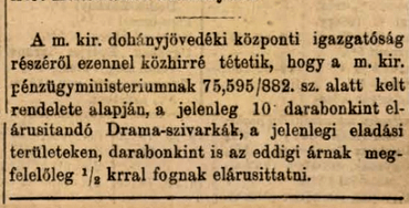 1883.02.20. Drama cigaretta
