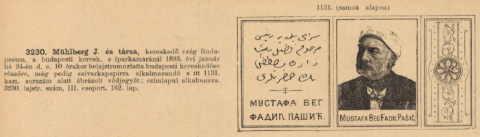 1893.01.24. Mustafa Beg Fadil Pasic