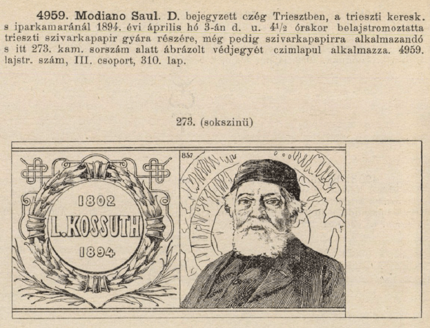 1894.04.03. Kossuth cigarettapapír