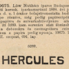 1898.01.25. Hercules papír és hüvely