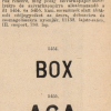 1898.04.23. Box és Aga papír és hüvely