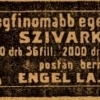 1901. Turul szivarkahüvely