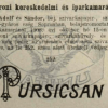 1908.10.15. Pursicsan papír és hüvely