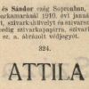 1910.01.05. Attila papír és hüvely