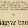 1910.01.05. Magyar bank