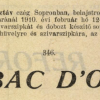 1910.02.12. Tabac D'Or papír és hüvely