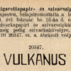 1910.02.16. Vulkanus papír és hüvely