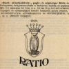 1910.03.08. Ratio papír és hüvely