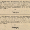 1910.05.20. Hangya és Papagáj