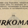 1910.12.13. Turkoman papír és hüvely