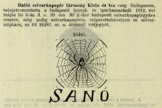 1912.05.06. Sano papír és hüvely