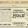 1913.10.14. Hold papír és hüvely