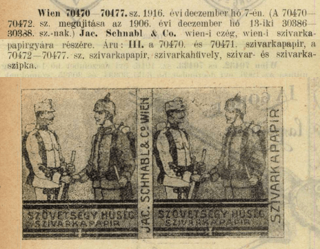 1916.12.07. Szövetségy Hüség papír