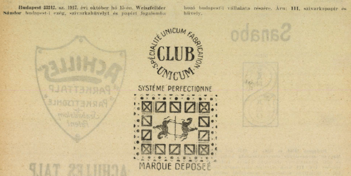 1917.10.15. Club Unicum
