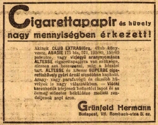 1920.11.10. Samum-Altesse