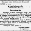 1921.01.23. Dohánykiosztás