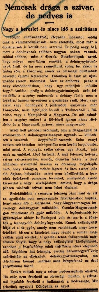 1921.04.09. Drága és nedves