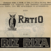 1921.07.05. Riz Riza papír és hüvely