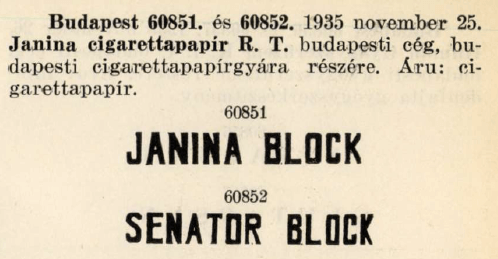 1935.11.25. Janina és Senator