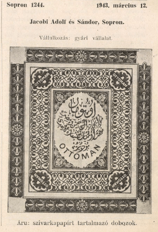 1943.03.12. Ottoman papír 2.