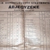 1943.07.01. Dohány árjegyzék