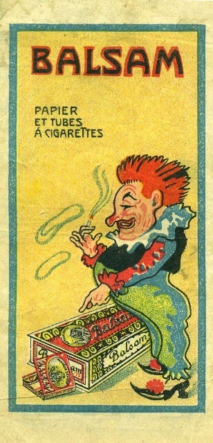 Balsam cigarettapapír és hüvely