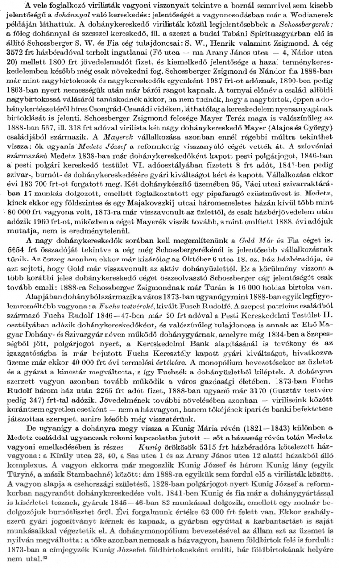Budapest legnagyobb adófizetői 1873-ban