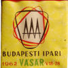 Budapesti Ipari Vásár 1962.