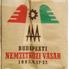 Budapesti Nemzetközi Vásár 1963.