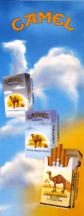 Camel cigaretta - 2001