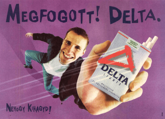 Delta cigaretta - 1994/2.