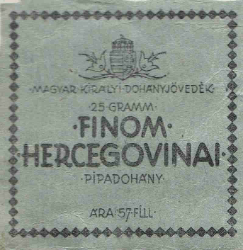 Finom Hercegovinai pipadohány 2.