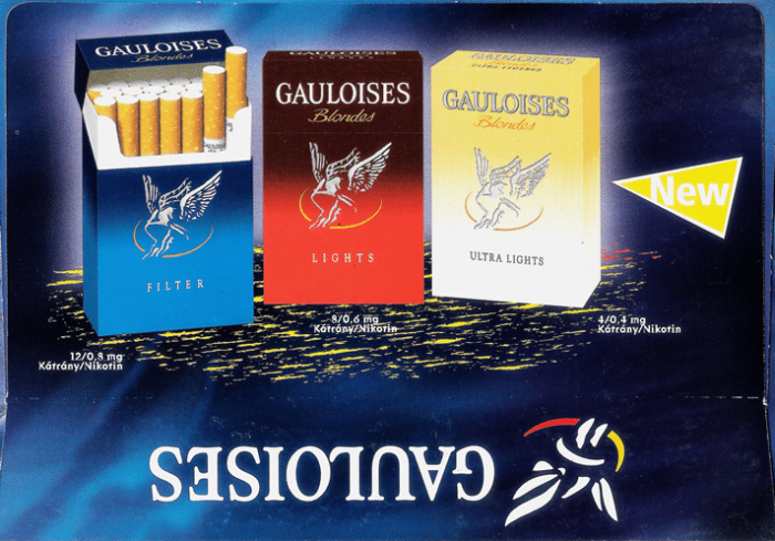 Gauloises cigaretta - 1997/2.