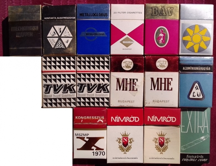 Üres cigarettás dobozok 2.