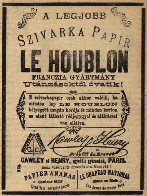 Le Houblon cigarettapapír