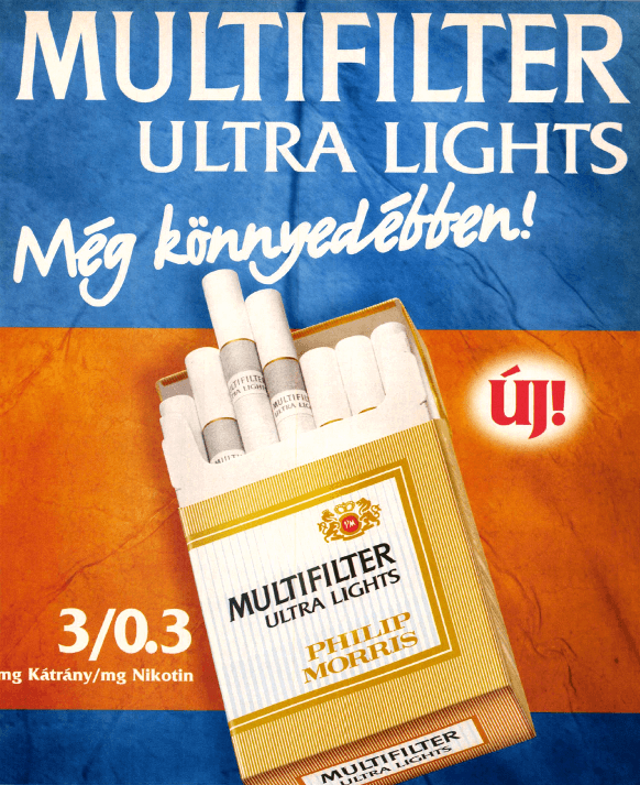 Multifilter cigaretta - 1997/2.