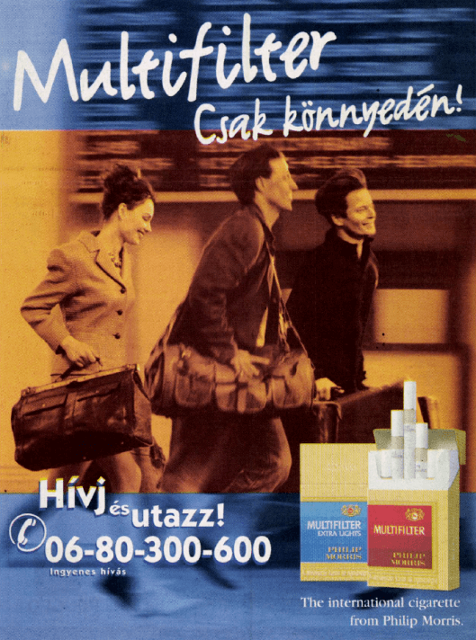 Multifilter cigaretta - 1998/2.