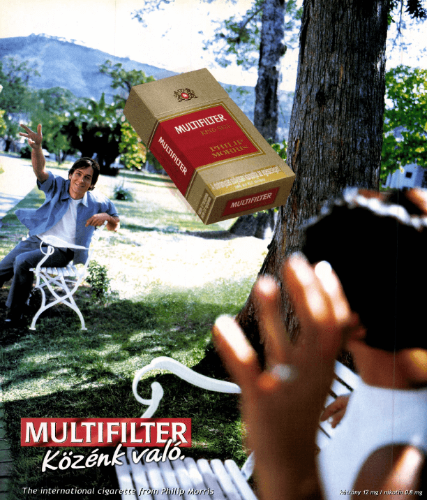 Multifilter cigaretta - 2001/2.