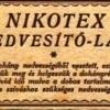 Nikotex nedvesítő lap 2.