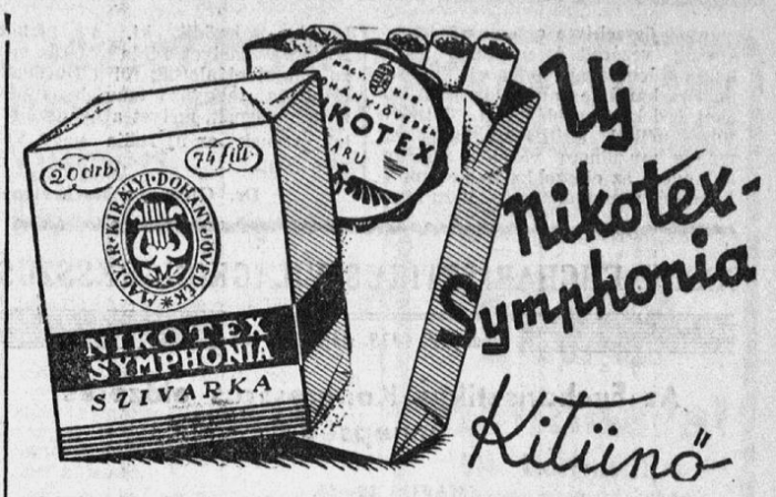 Nikotex-Symphonia cigaretta 2.