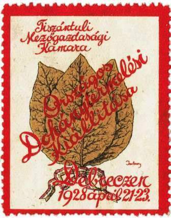 Dohánytermelési Kiállítás - bélyeg
