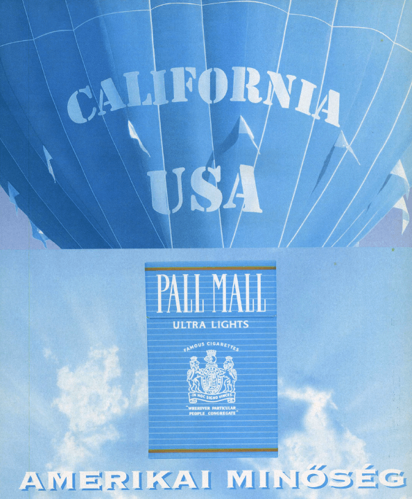 Pall Mall cigaretta - 1995/2.