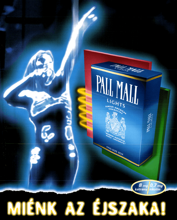 Pall Mall cigaretta - 1998/5.