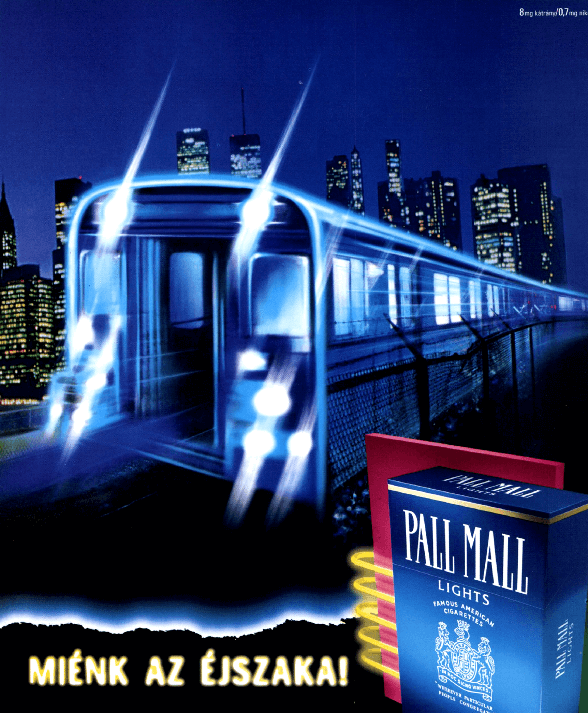 Pall Mall cigaretta - 1999/3.