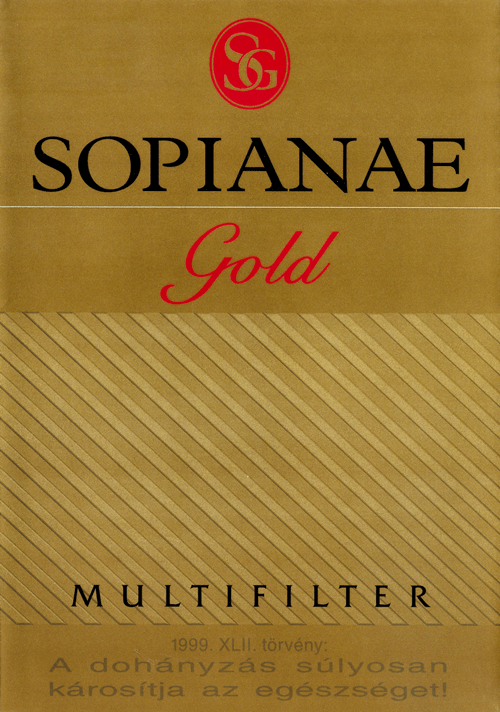 Sopianae cigaretta - 2000/07.